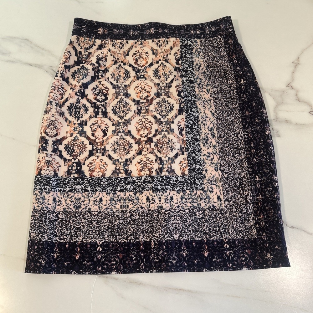 Antonio Melani Pencil Skirt Bertie Misty Rose Moonlight Saunter $99 New Size10‎